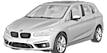 BMW F45 C3087 Fault Code